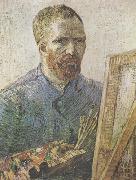 Self-Portrait in Fromt of thte Easel  (nn04) Vincent Van Gogh